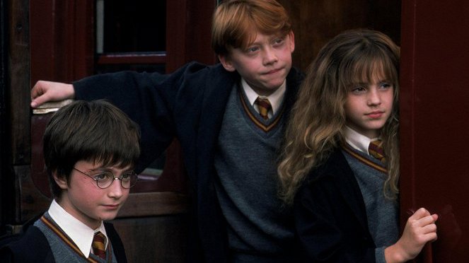 Harry Potter, Ron Weasley, Hermiona Granger