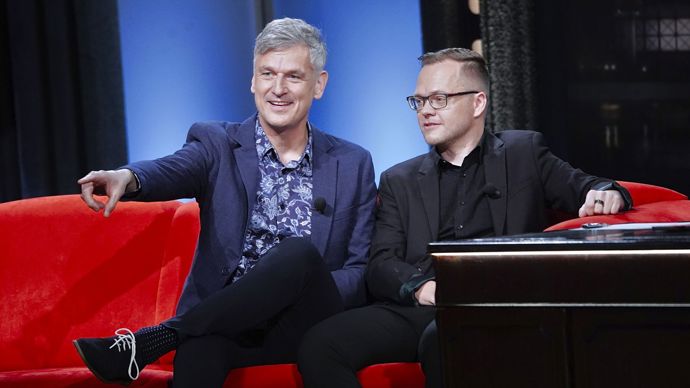 Lumír s Pavlem v Show Jana Krause