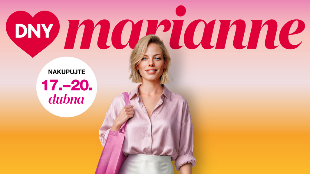 Dny Marianne 2026: Jarní slevová akce proběhne mezi 17. a 20. dubnem.