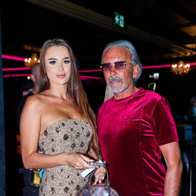 Leo Beránek senior se svou manželkou Kateřinou.