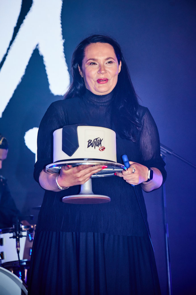 Celebrity na křtu videoklipu kapely Botox.