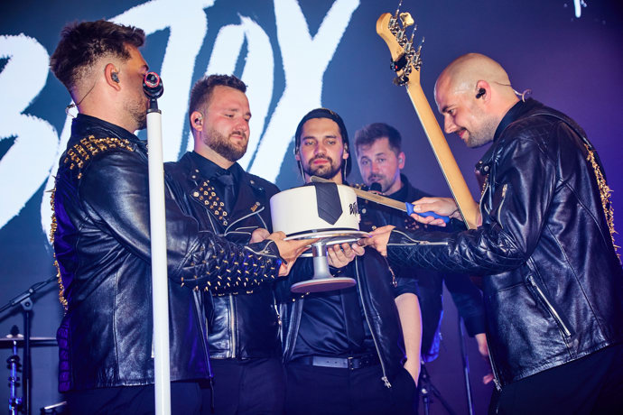 Kapela Botox měla narozeninový koncert.