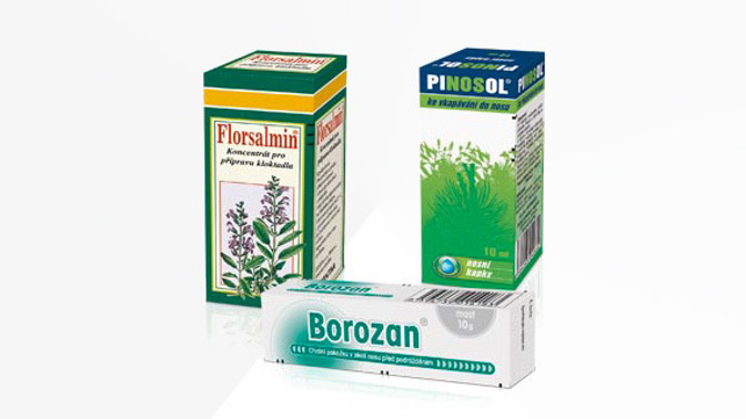 Herbální Linie na záněty horních cest dýchacích