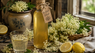 Nejlepší lék na žízeň i rýmu: Jak na dokonalý bezový sirup bez chemie