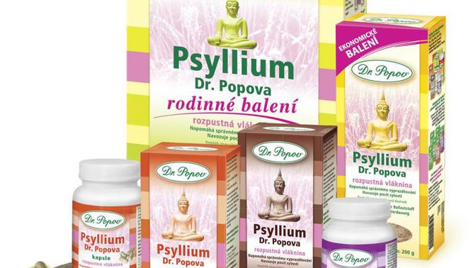 Soutěžte o vlákninu Psyllium Dr. Popova na 3 měsíce