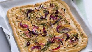 Pizza se sýrem a citronem