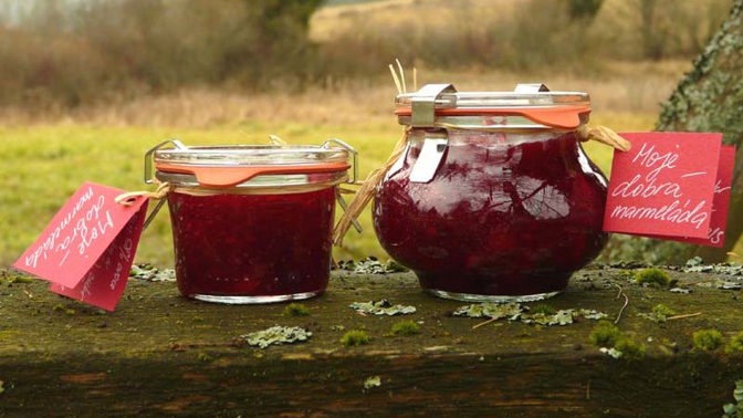 Pravá domácí marmeláda: Brusinky a pomeranče