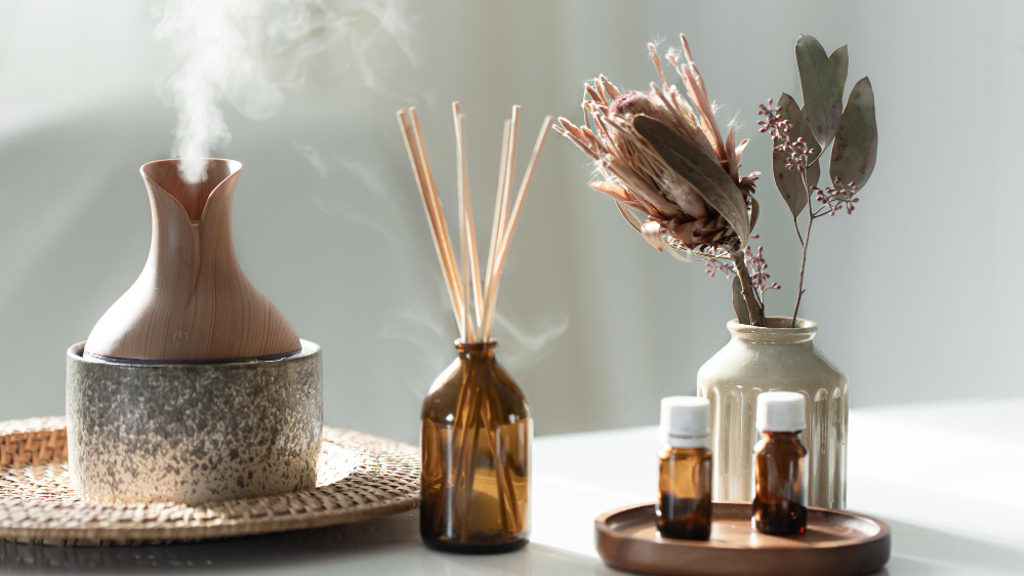 Aroma difuzéry a esenciální oleje