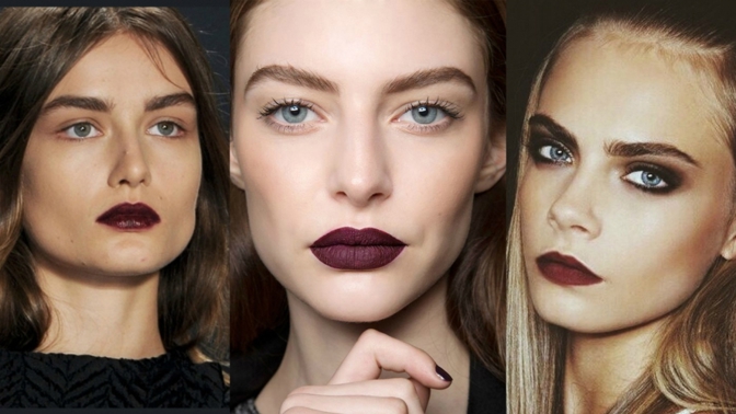 Beauty trend letošního podzimu: Tmavé matné rty Beauty trend letošního podzimu: Tmavé matné rty