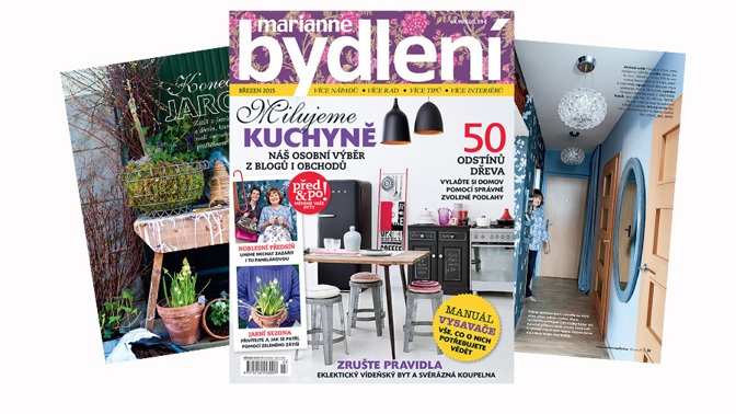 Těšte se na jaro s březnovým Marianne bydlení!