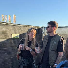 Veronika Kopřivová na pražském Majálesu.