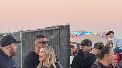 FOTO: Dominika Myslivcován a její partner se k sobě měli.
