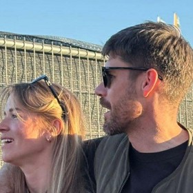 Veronika Kopřivová s Lukášem Třešňákem.