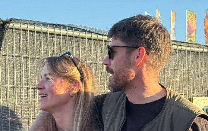 Veronika Kopřivová s Lukášem Třešňákem.