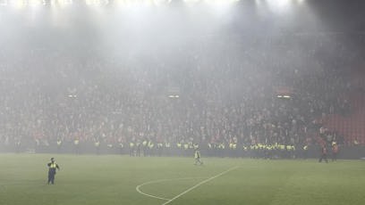 FOTO: Skandál na derby pražských S.
