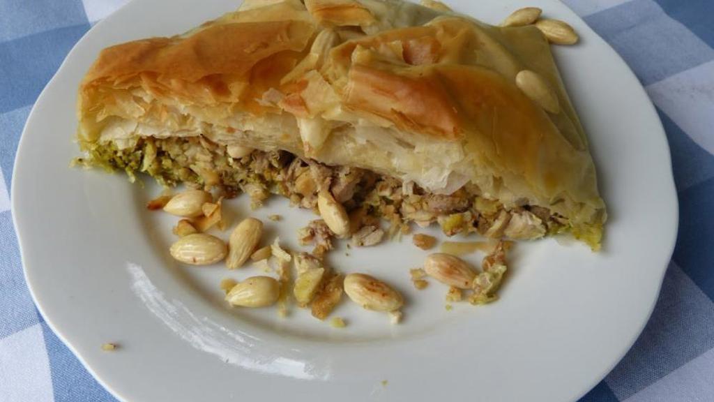 Exotický recept: B’stilla – marocký koláč s kuřecím masem