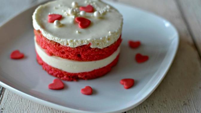 Valentýnské minidortíčky s mascarpone