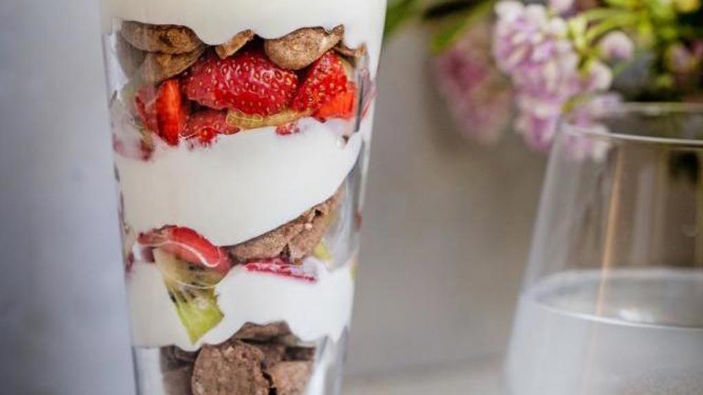 Recept: Dietní sušenkový pohár