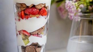 Recept: Dietní sušenkový pohár