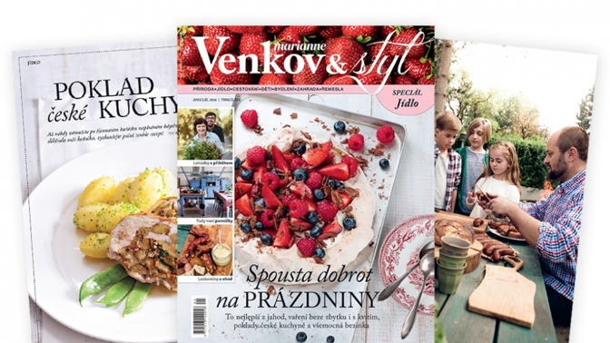 Právě vychází speciální Venkov & styl věnovaný jídlu!