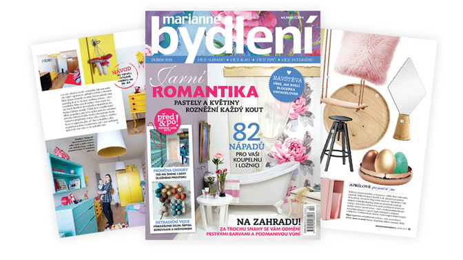 Jarem prosluněné Marianne bydlení je ode dneška na stáncích!