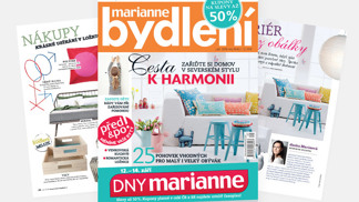 Nové Marianne bydlení se slevovými kupony a soutěží je tady!