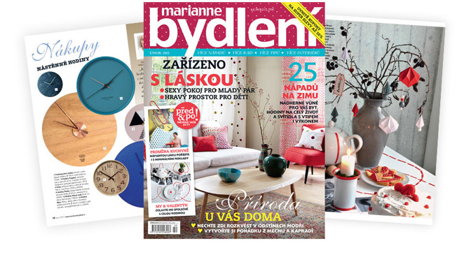 Sváteční Marianne bydlení je ode dneška na stáncích!