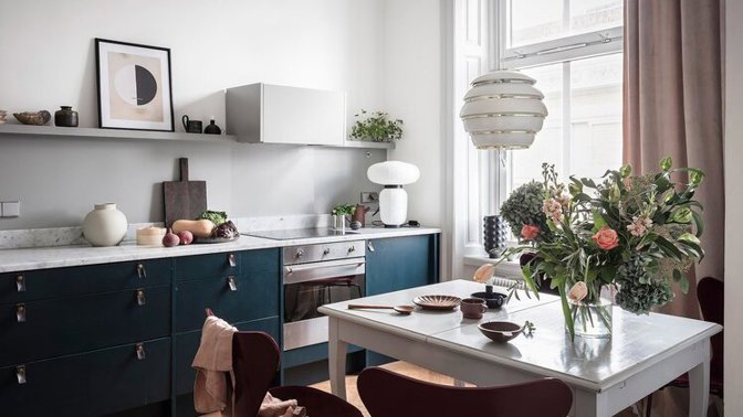 Skandinávský byt plný designu