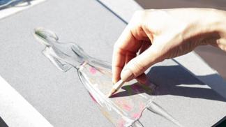 Akce dne: Dražba módních ilustrací Akce dne: Dražba módních ilustrací