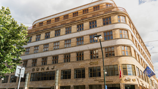 Palác Dunaj v Praze na Národní třídě
