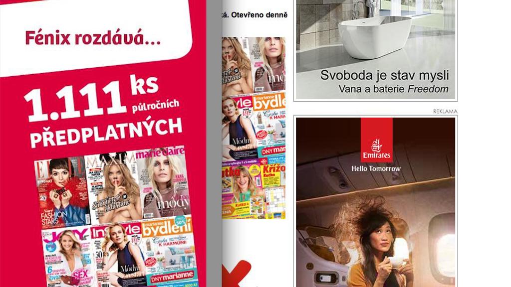 Nákupní centrum Fénix rozdává čtivé dárky