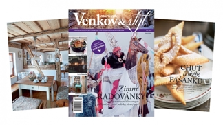 ZIMNÍ RADOVÁNKY: Vychází nový Venkov & styl!