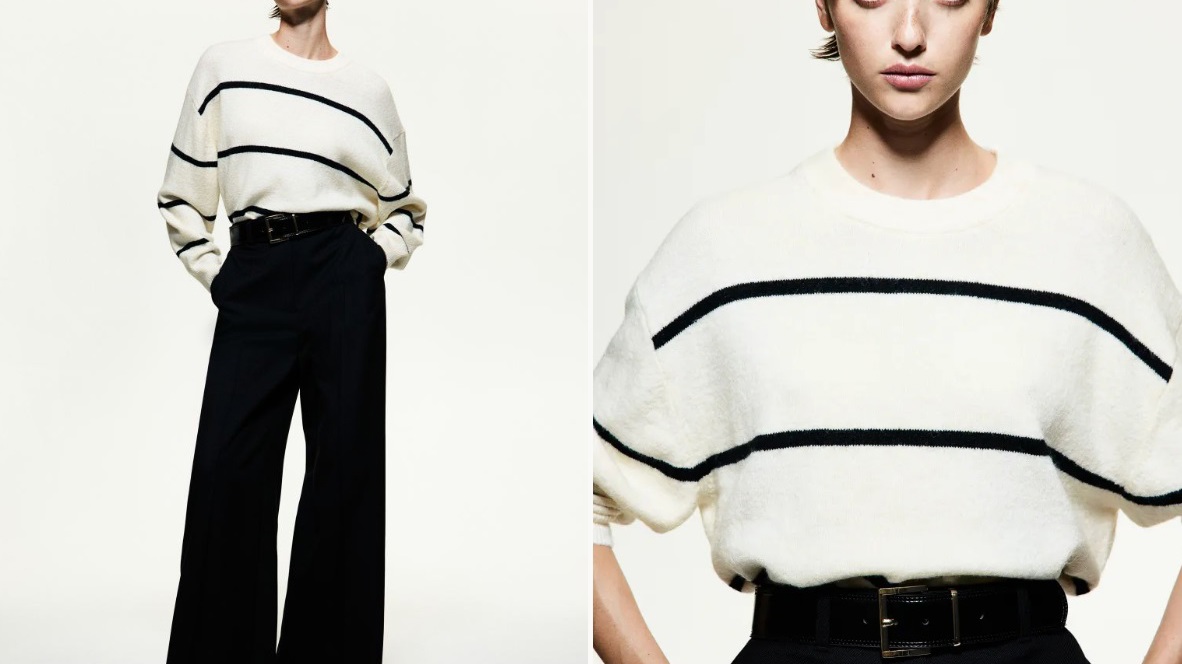 Pletený svetr, H&M, 479 Kč

