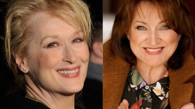 Meryl Streep a Zlata Adamovská