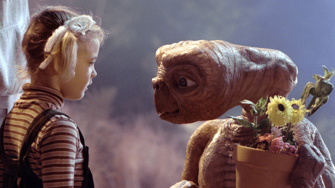 Drew Barrymore ve snímku E. T. – Mimozešťasn