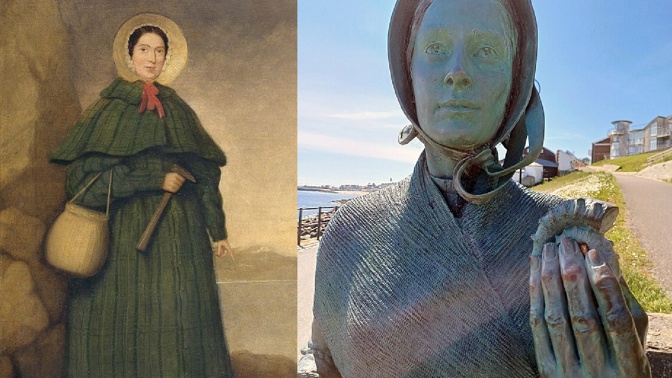 Mary Anningová vyrůstala na pobřeží, kde moře a útesy každý den odhalovaly stopy dávných světů. Už jako dítě chápala, že kameny mohou vyprávět příběhy starší než lidstvo samo.
