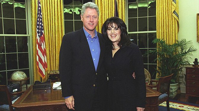 Monica Lewinsky a Bill Clinton