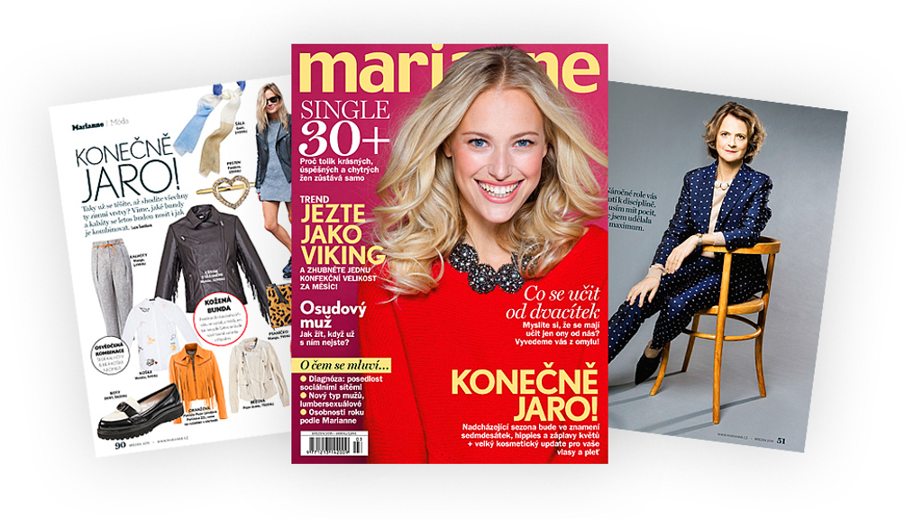 Březnová Marianne právě vychází!