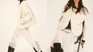 Plyšová bunda, H&M, 839 Kč
