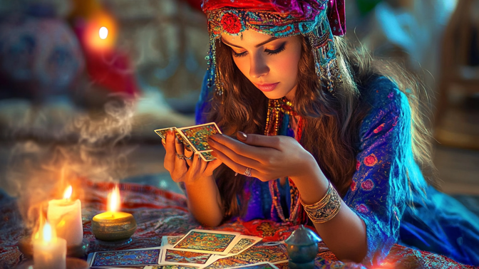 vykladačka tarotu