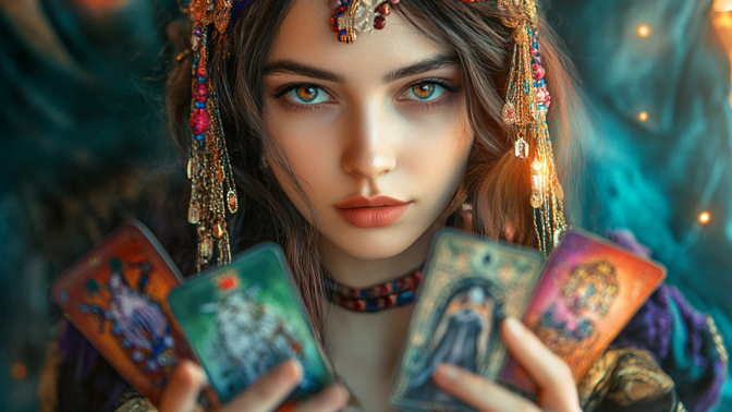 Podívejte se na vánoční tarotovou předpověď kartářky Alice Cross
