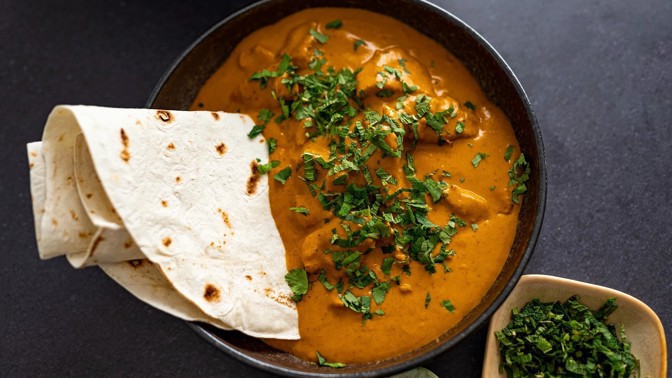Dokonalá chuťová harmonie s vůní orientu: Butter chicken podle Pavla Berkyho