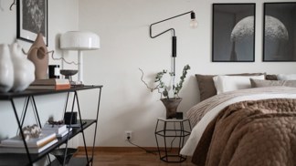 Světlý byt v novostavbě zařízený podle současných trendů skandinávského designu