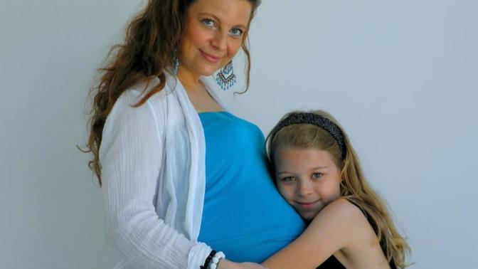 Andrea Kobielska s dcerou