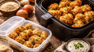 Obalovaný květák snadno a bez velkého nepořádku: Pomůže krabička s víkem a horkovzdušná fritéza