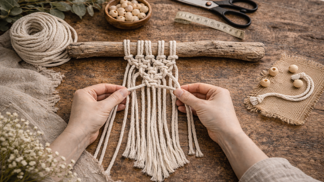 DIY: Vyrobte si doma vlastní macramé. Uvidíte, že je to snadné DIY: Vyrobte si doma vlastní macramé. Uvidíte, že je to snadné