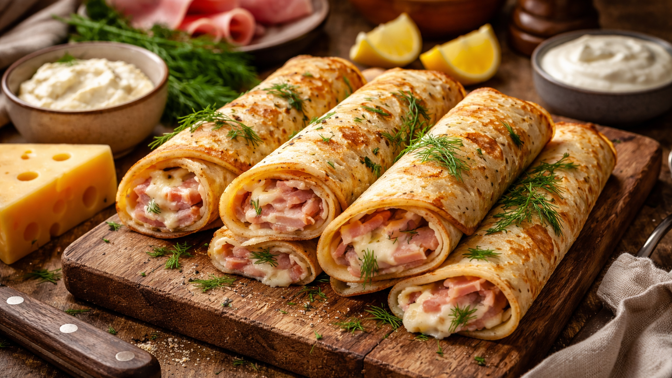 Zamilujete si je: Fantastické slané palačinky pro každou příležitost Zamilujete si je: Fantastické slané palačinky pro každou příležitost
