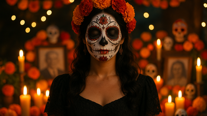 Mexický Dia de los Muertos 
