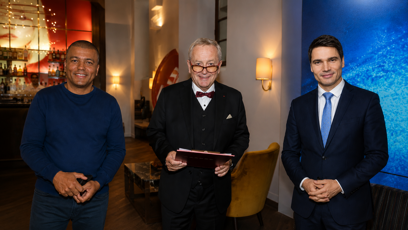 FOTO: Moderátoři Rey Koranteng, Alexander Hemala a Daniel Stach.