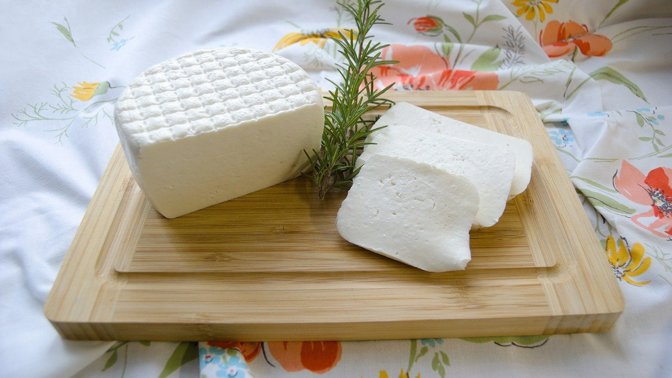 Kozí sýr.